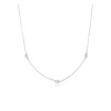 Ania Haie Taking Shape ketting - Silver Twisted Wave Chain Silver N050-02H