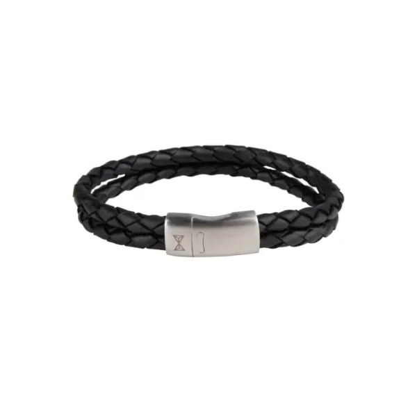 AZE Jewels Iron Double Shot Black armband AZ-BL006-A