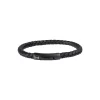 AZE Jewels Iron Single String Black-on-Black armband AZ-BL004-C