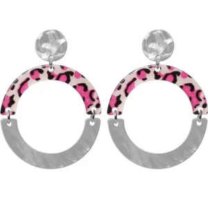 Biba Oorbellen - Roze 80980MIX30