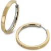 Boccia Goldplated titanium oorringen 0517-10