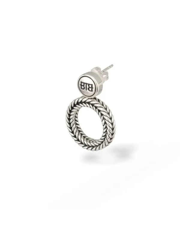 Buddha to Buddha Barbara Round Single Piece oorbel 426 one