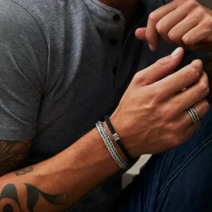 Buddha to Buddha Denise Cord armband Zwart 780BL