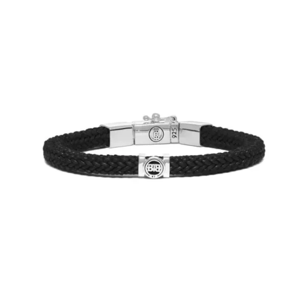 Buddha to Buddha Denise Cord armband Zwart 780BL