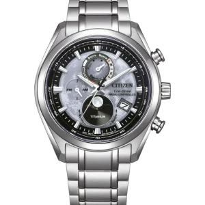 Citizen Super Titanium Radio Controlled Eco-Drive herenhorloge (cal. H874) BY1010-81H