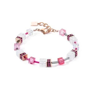 Coeur de Lion Armband - Rosegoldcolour-Pink 3018/30-0400
