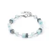 Coeur de Lion Armband - Silvercolour-Light Aqua 4020/30-2020