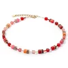 Coeur de Lion Collier - Red-Goldcolour 2838/10-0300