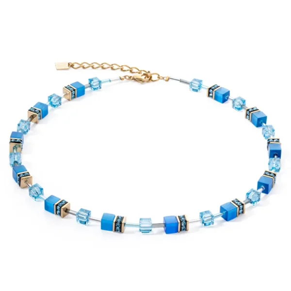 Coeur de Lion Collier - Turquoise-Goldcolour 4020/10-0600