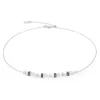 Coeur de Lion Collier - White-Silvercolour 5076/10-1417