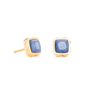 Coeur de Lion Oorbellen - Blue-Goldcolour 1200/21-0716