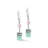 Coeur de Lion Oorbellen - Green-Pink 4023/20-0504
