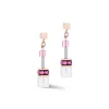 Coeur de Lion Oorbellen - Rosegoldcolour-Pink 3018/21-0400