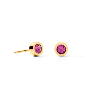 Coeur de Lion Oorbellen - Pink-Goldcolour 0227/21-0416