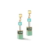 Coeur de Lion Oorbellen - Green-Turquoise 4905/21-0506