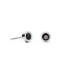 Coeur de Lion Oorbellen - Black-Silvercolour 0227/21-1317