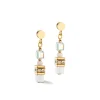 Coeur de Lion Oorbellen - White-Goldcolour 4565/21-1416