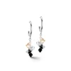 Coeur de Lion Oorbellen - Black-Crystal 4639/21-1318