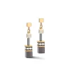 Coeur de Lion Oorbellen - Grey-Goldcolour 2839/21-1216
