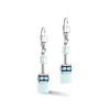 Coeur de Lion Oorbellen - Silvercolour-Light Aqua 4020/20-2020