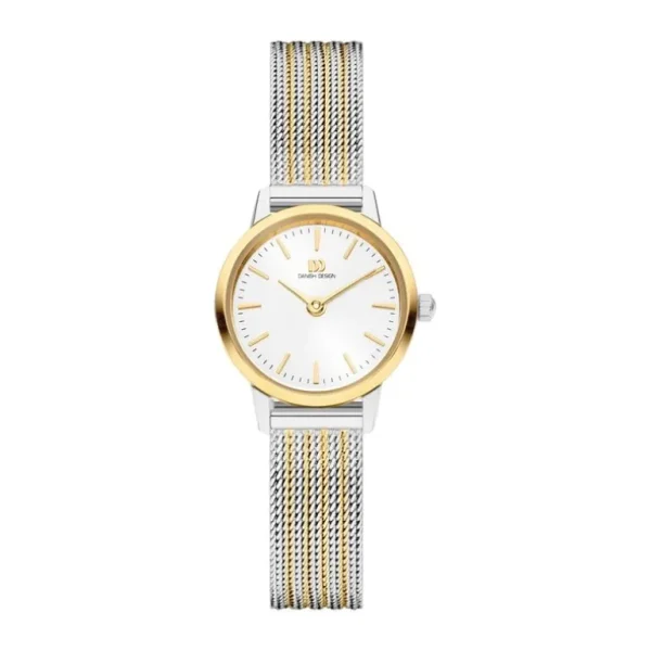 Danish Design Akilia dameshorloge Mini Two-Tone Gold IV65Q1268