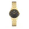 Danish Design Akilia dameshorloge Link Medium Black IV99Q1251