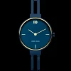 Danish Design Barbara dameshorloge Blue Gold IV72Q1265