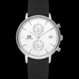 Danish Design Koltur Chrono II herenhorloge Chrono Silver IQ12Q1290