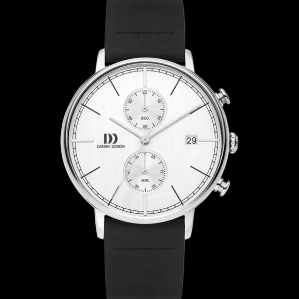 Danish Design Koltur Chrono II herenhorloge Chrono Silver IQ12Q1290