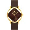 Danish Design Pico dameshorloge Square Choco IV18Q1300