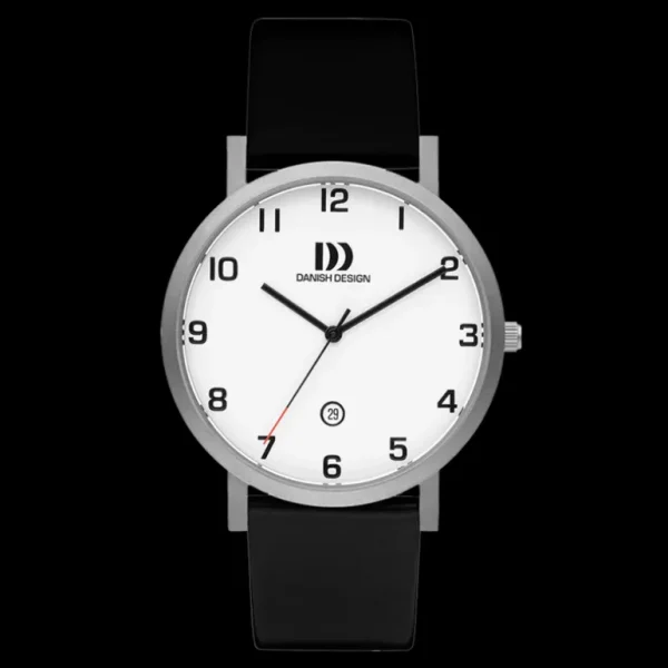 Danish Design Rhone herenhorloge Silver Black IQ12Q1107