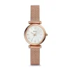 Fossil Carlie Mini dameshorloge ES4433