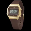 Ice-Watch ICE digit retro dameshorloge - Brown cappuccino (S) IW022065