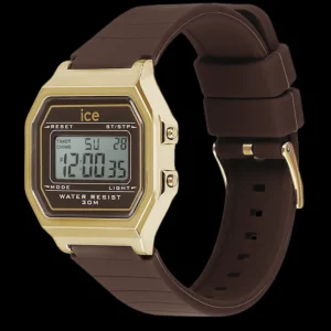 Ice-Watch ICE digit retro dameshorloge - Brown cappuccino (S) IW022065