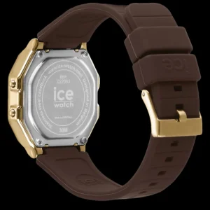 Ice-Watch ICE digit retro dameshorloge - Brown cappuccino (S) IW022065
