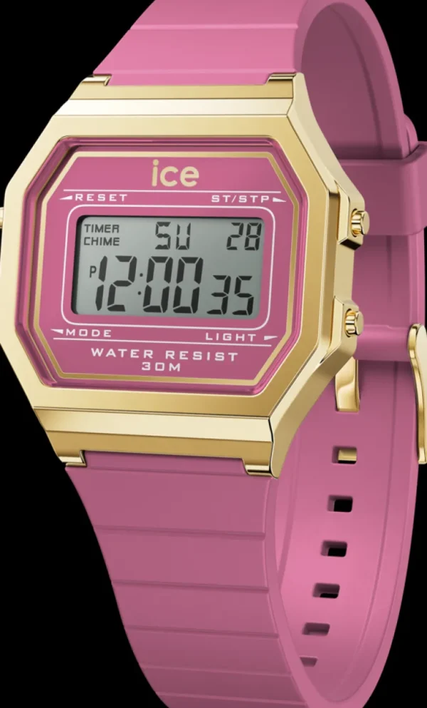 Ice-Watch ICE digit retro dameshorloge - Blush violet (S) IW022051