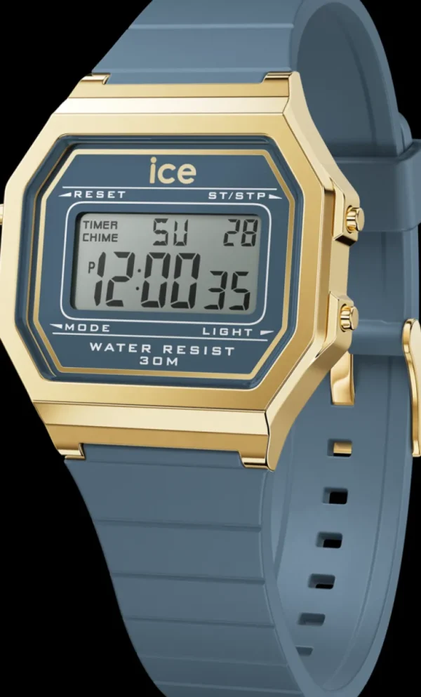 Ice-Watch ICE digit retro dameshorloge - Midnight Blue (S) IW022067