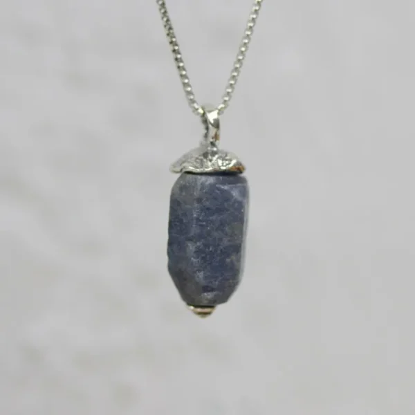 Jéh Jewels Ketting met hanger - Met ruwe Saffier 20515