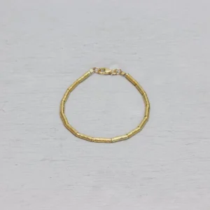 Jéh Jewels Touch of Gold armband - Buisjes strak goldfilled 21050