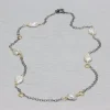 Jéh Jewels Touch of Gold collier - Parels en Goldfilled (Parel) 21068