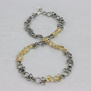 Jéh Jewels Touch of Gold collier - Open wolken 21055