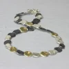 Jéh Jewels Touch of Gold collier - Drie kleuren keitjes 20824