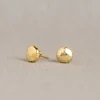 Jéh Jewels Touch of Gold oorbellen - Bol rond verguld 19672