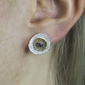 Jéh Jewels Touch of Gold oorbellen - Rond 19671
