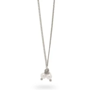 24Kae Zilveren collier 32406S