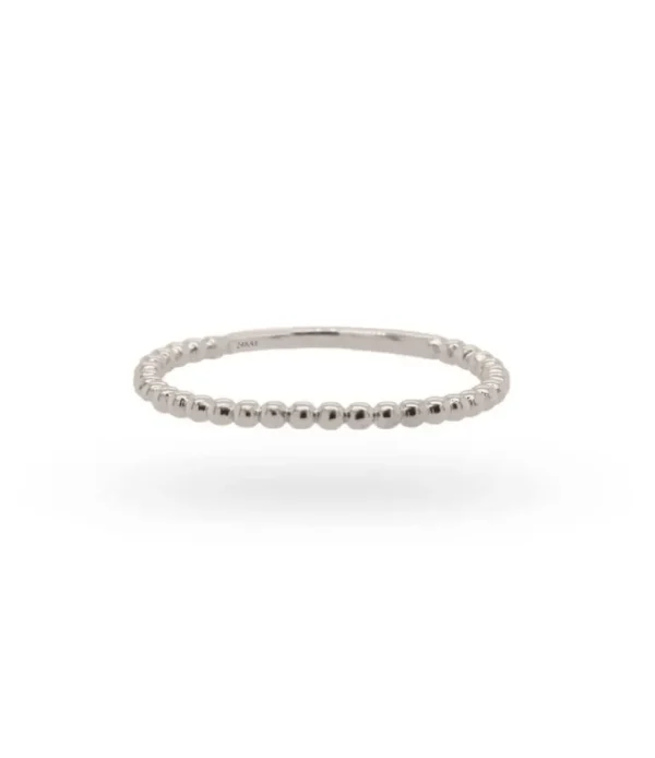 24Kae Zilveren ring 12426S
