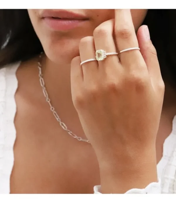 24Kae Zilveren ring 12423S