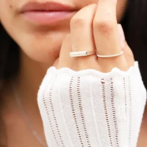 24Kae Zilveren ring 12426S