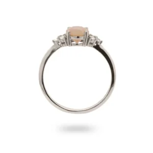 24Kae Zilveren ring 12405S