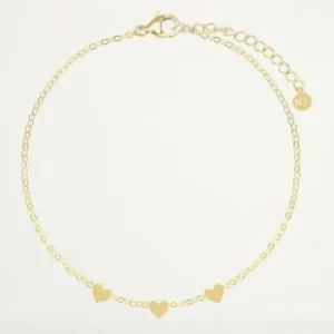 My Jewellery Armband 3 hartjes (Goudkleurig) — MJ019021200